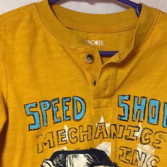 CHEROKEE boys size 5T graphic Long sleeve shirt - Picture 3 of 10
